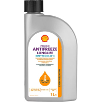 Антифриз Shell Premium LL 1л (готовий G12+ черв.) (5937)