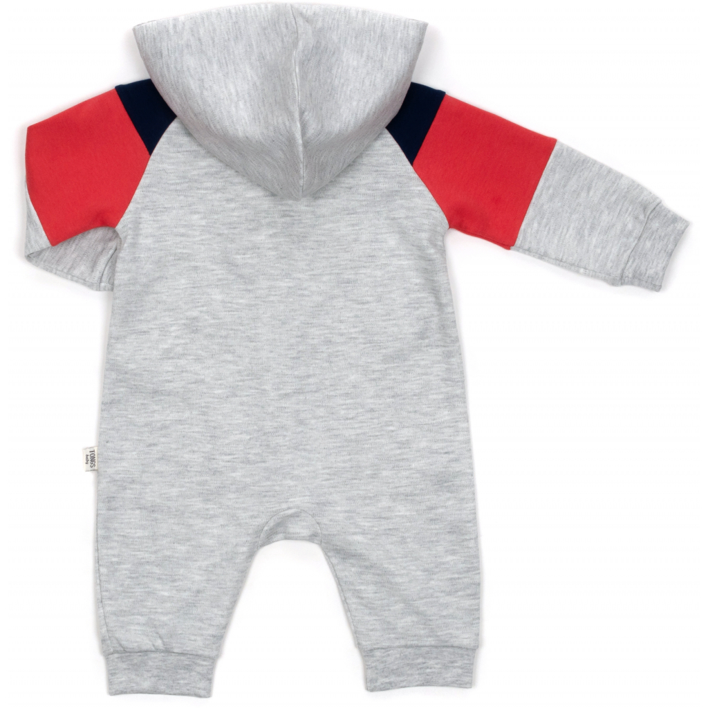 Чоловічок дитячий Tongs на блискавці (2951-62B-gray)