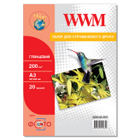 Фотопапір WWM A3 (G200.A3.20/C)
