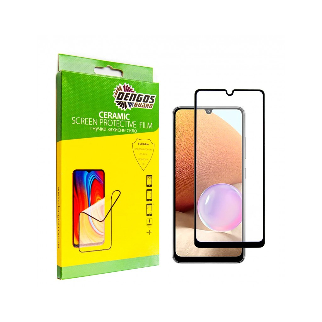 Скло захисне Dengos Ceramic Film Samsung Galaxy A33 (black) (TGCF-16) Скло захисне Dengos Ceramic Film Samsung Galaxy A33 (black) (TGCF-16)
