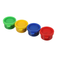 Пальчикові фарби ZiBi Baby Line 4 кольорів 30 мл (ZB.6564)