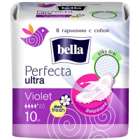 Hygienic pads Bella Perfecta Ultra Violet Deo Fresh 10 pcs. (5900516306038)