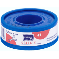 Пластир медичний Matopat Classic 1.25 см x 5 м (5900516897284)