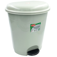 Waste container Planet Household No. 4 with pedal gray 22 l (10344)