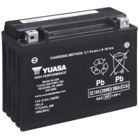 Car battery Yuasa 12V 22.1Ah High Performance MF VRLA Battery (YTX24HL-BS)