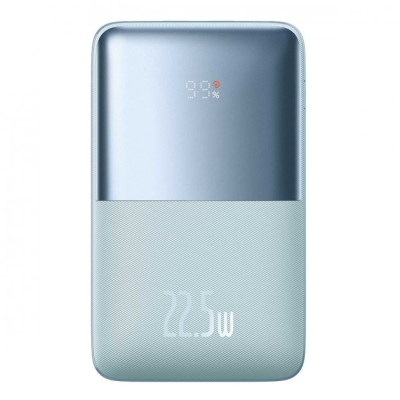 Батарея універсальна Baseus Bipow Pro 20000mAh, 22.5W, QC/3.0, Blue (PPBD030003)