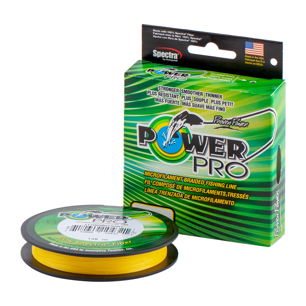 Шнур Power Pro Hi-Vis Yellow 135m 0.08mm 9lb/4.0kg (2266.78.51) Шнур Power Pro Hi-Vis Yellow 135m 0.08mm 9lb/4.0kg (2266.78.51)