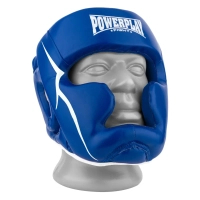 Боксерський шолом PowerPlay 3100 PU Синій L (PP_3100_L_Blue)