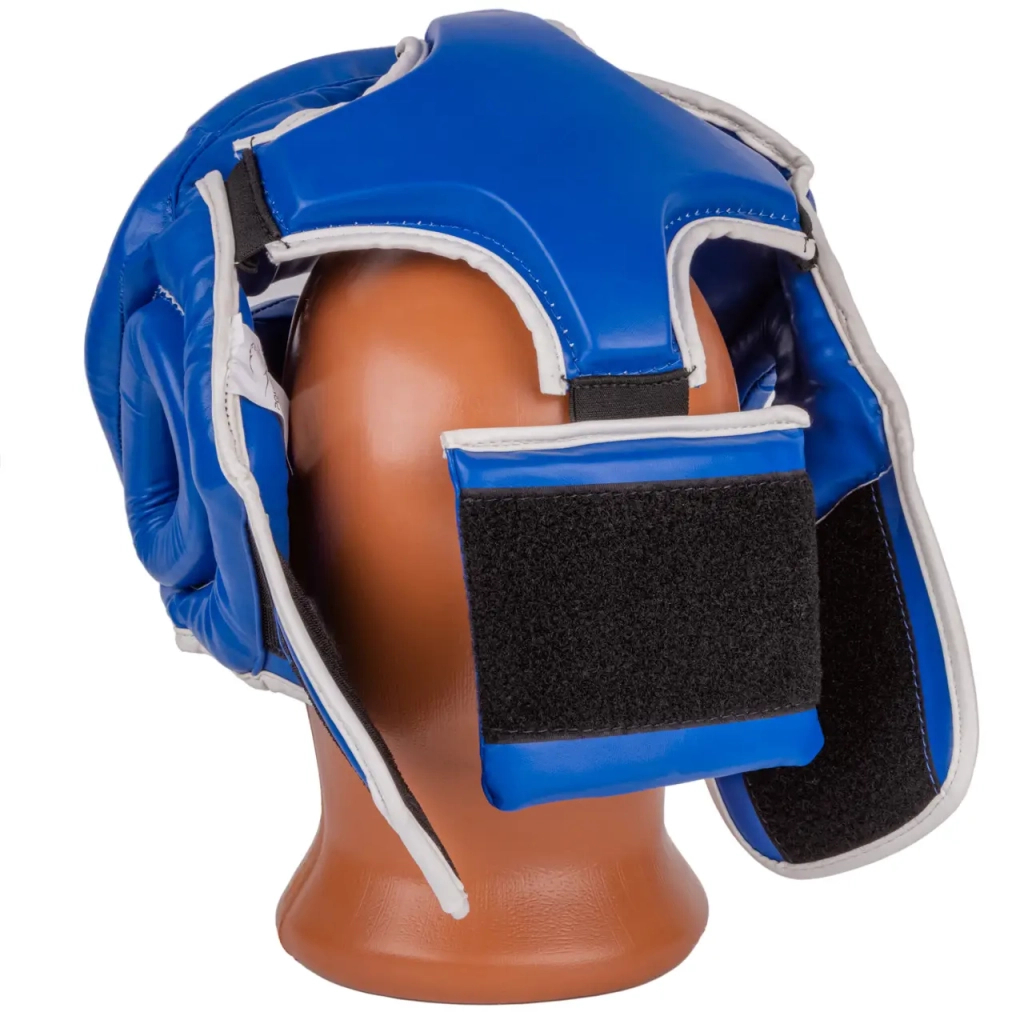 Боксерський шолом PowerPlay 3100 PU Синій L (PP_3100_L_Blue)