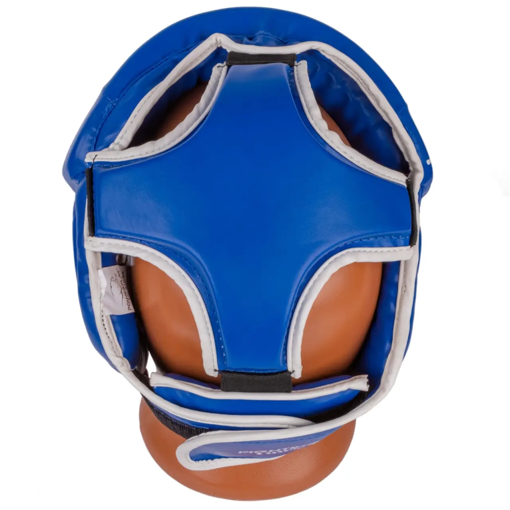 Боксерський шолом PowerPlay 3100 PU Синій L (PP_3100_L_Blue)
