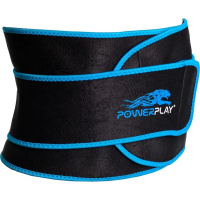 Пояс для схуднення PowerPlay 4303 Чорно-Синій (PP_4303_Black/Blue)