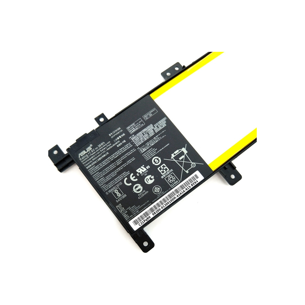 Акумулятор до ноутбука Asus X556 C21N1509, 5000mAh (38Wh), 4cell, 7.6V, Li-Pol AlSoft (A47793) Акумулятор до ноутбука Asus X556 C21N1509, 5000mAh (38Wh), 4cell, 7.6V, Li-Pol AlSoft (A47793)