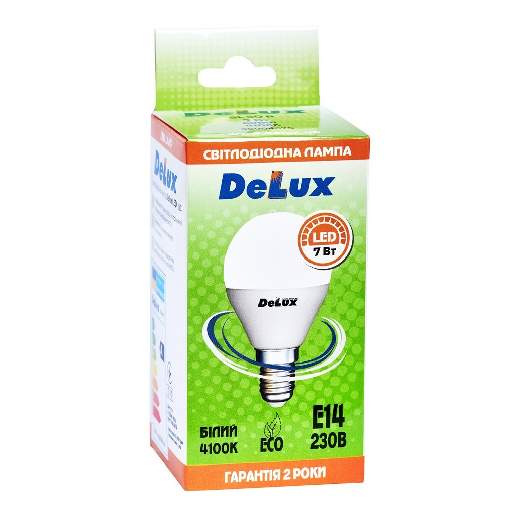 Лампочка Delux BL50P 7Вт 4100K 220В E14 (90020560 90011758)