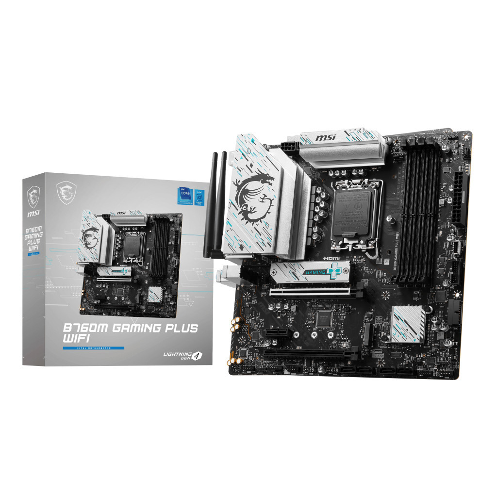 Материнська плата MSI B760M GAMING PLUS WIFI Материнська плата MSI B760M GAMING PLUS WIFI