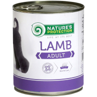 Консерви для собак Nature's Protection Adult Lamb з ягням 800 г (KIK24632)