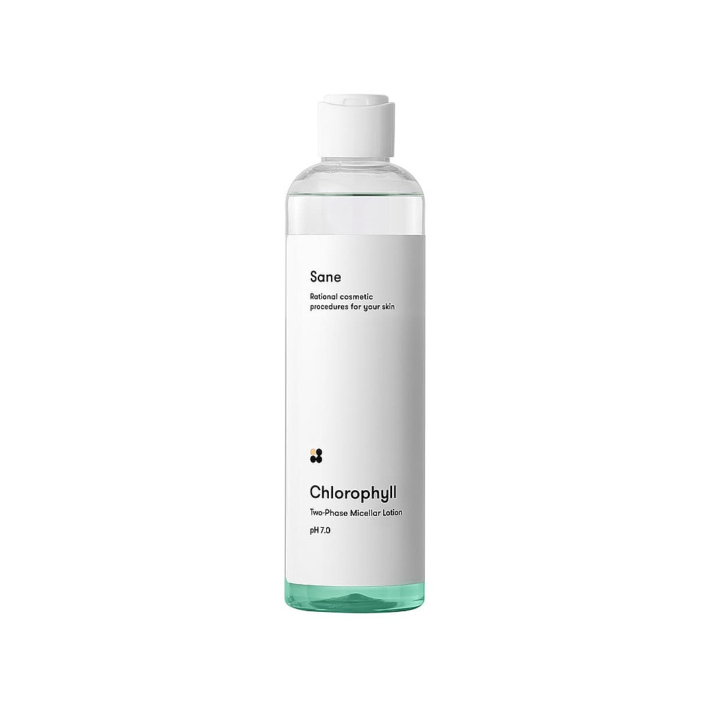 Міцелярна вода Sane Chlorophyll Two-Phase Micellar Lotion Двофазна 50 мл (4820266830335)