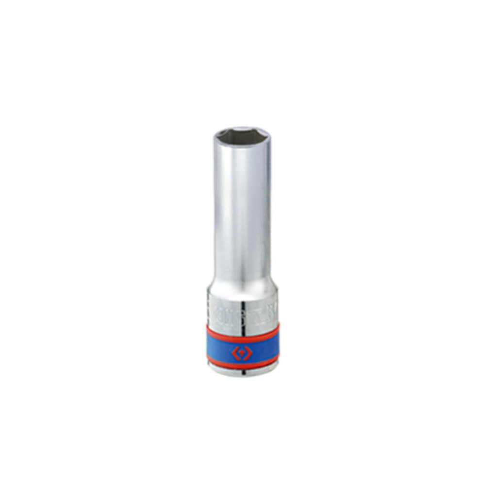 Головка торцева KING TONY 1/2" 8 мм шестигранна екстрадовга (424508M)