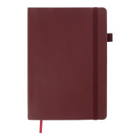 Notebook Buromax Brief 96 A5 sheets in dark red cell (BM.295104-13)