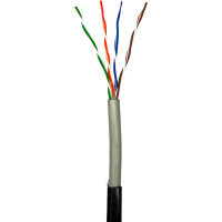 Network cable GEAR UTP 305m, cat.6, CCA, 4*2*0.51, PVC+PE, outdoor (GEC-UTPC6CCAOUT051305)