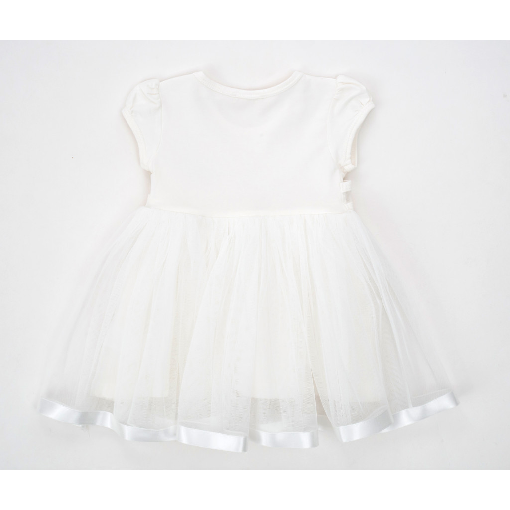 Плаття дитяче Breeze святкове з фатиновою спідницею (18349-86G-cream)
