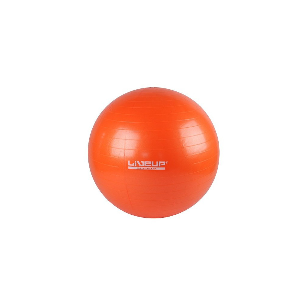 М'яч для фітнесу LiveUp Gym Ball LS3221-55o помаранчевий 55см (2016052800282) М'яч для фітнесу LiveUp Gym Ball LS3221-55o помаранчевий 55см (2016052800282)