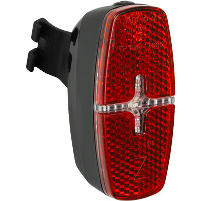 Задня велофара HiSmart LED 2xAAA IPX5 (HS081522)