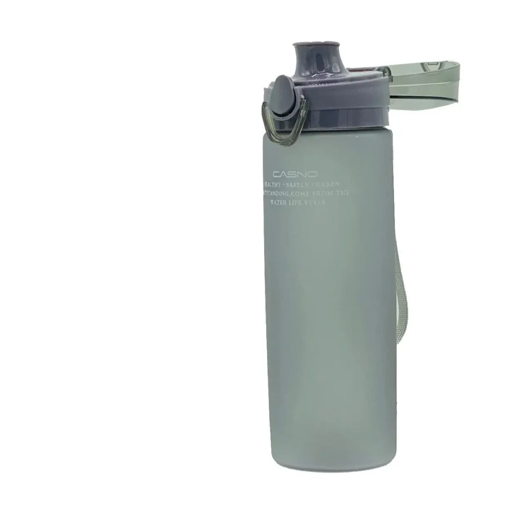 Пляшка для води Casno 650 мл KXN-1157 Сіра (KXN-1157_Grey)