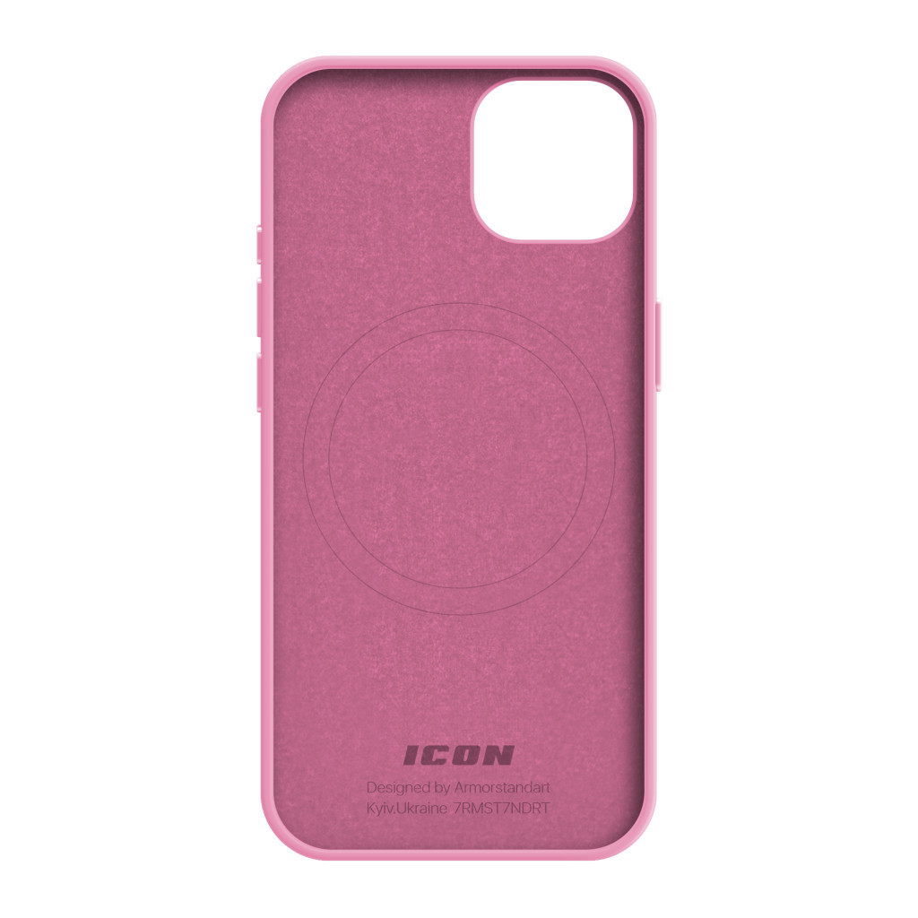 Чохол до мобільного телефона Armorstandart ICON2 MagSafe Apple iPhone 15 Pink (ARM77009) Чохол до мобільного телефона Armorstandart ICON2 MagSafe Apple iPhone 15 Pink (ARM77009)