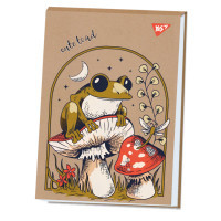 Drawing album Yes A4 40 sheets glued white "Frog" kraft (130583)