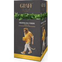 Graff Green Tea Tropicana Verde Mango-Lychee 20 bags x 1.5 g (4820279610665)