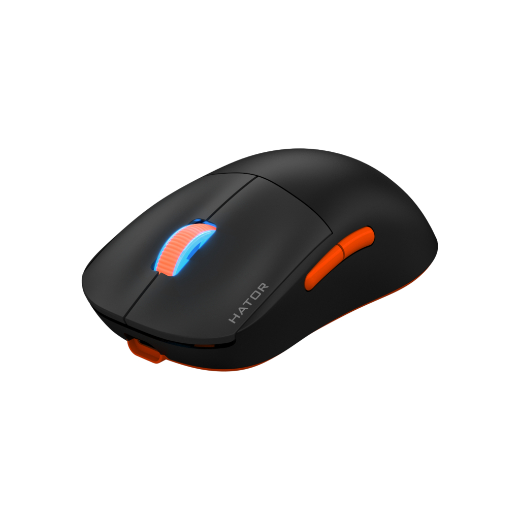 Мишка Hator Quasar 2 Pro Wireless/Bluetooth/USB Black/Orange (HTM560BO) Мишка Hator Quasar 2 Pro Wireless/Bluetooth/USB Black/Orange (HTM560BO)