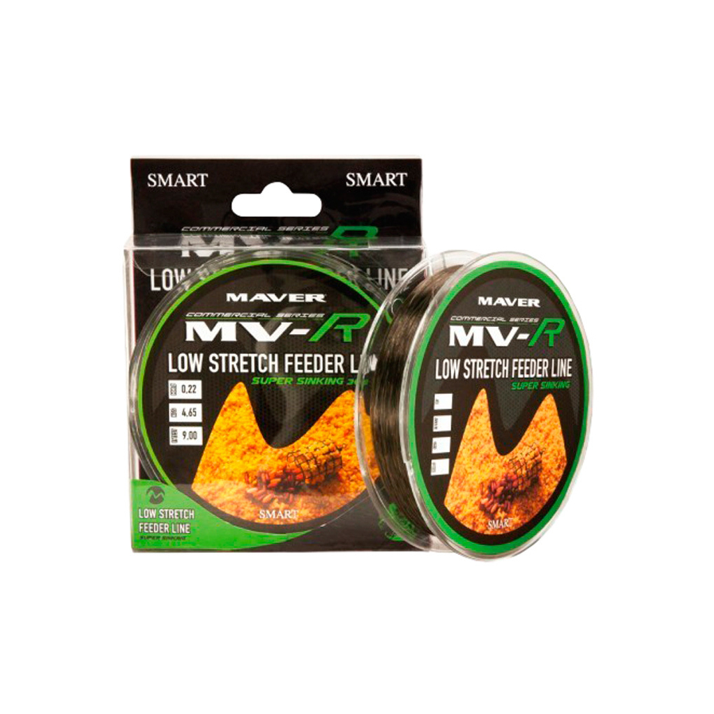 Волосінь Smart MV-R Low Stretch Feeder Line 300m 0.24mm 5.90kg (1300.36.47)