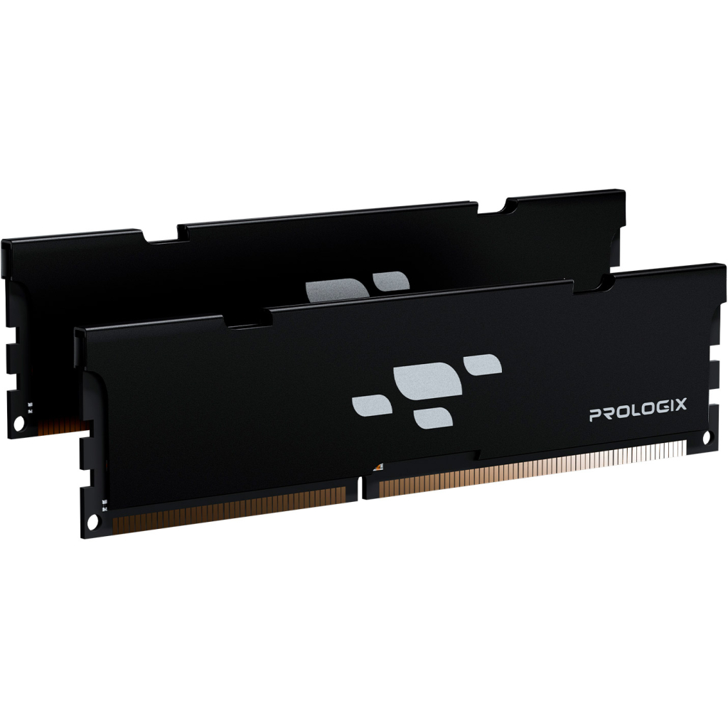 Модуль пам'яті для комп'ютера DDR4 32GB (2x16GB) 3600 MHz Black Prologix (PRO32GB3600B4K)