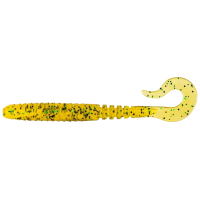 Fishing silicone FishUP Vipo 2" 036 - Caramel/Green&Black (10pcs/pack) (1864.05.55)