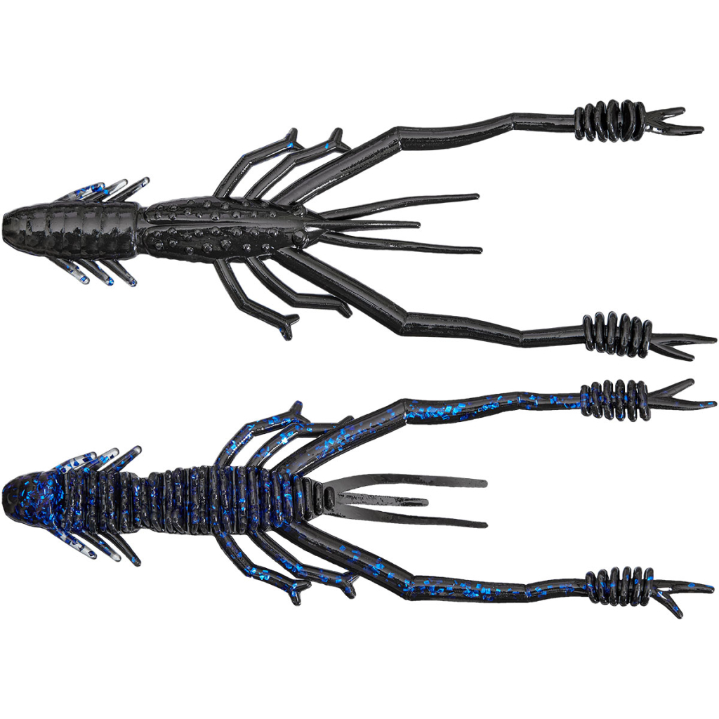 Силікон рибальський Reins Ring Shrimp 4" B11 Blue Belly (6 шт/уп.) (1552.09.15)