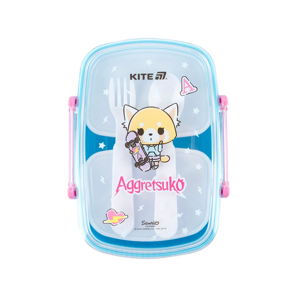 Ланч-бокс дитячий Kite Aggretsuko з наповненням 750 мл (AR25-181)