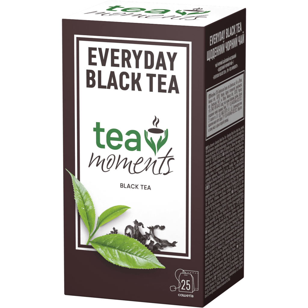 Чай Tea Moments Everyday Black Tea чорний 25х1.8 г (tm.00551)