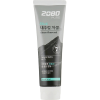 Toothpaste Aekyung 2080 Pure Black Clean Charcoal Fresh Mint 125 g (8801046328903)