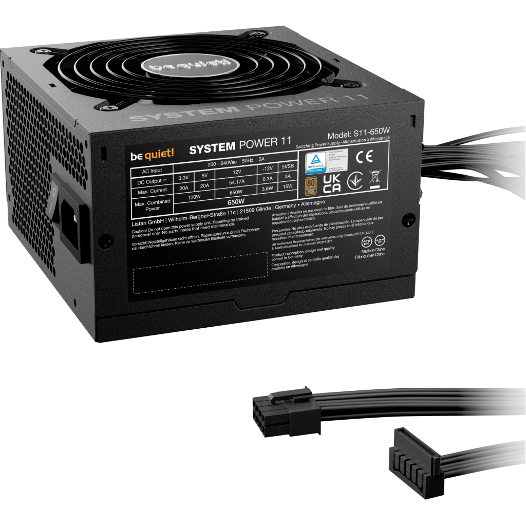 Блок живлення Be quiet! 650W SYSTEM POWER 11 (BP011EU) Блок живлення Be quiet! 650W SYSTEM POWER 11 (BP011EU)