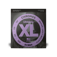 Guitar Strings D'Addario XL Chromes Bass Custom Light (40-100) (ECB84)