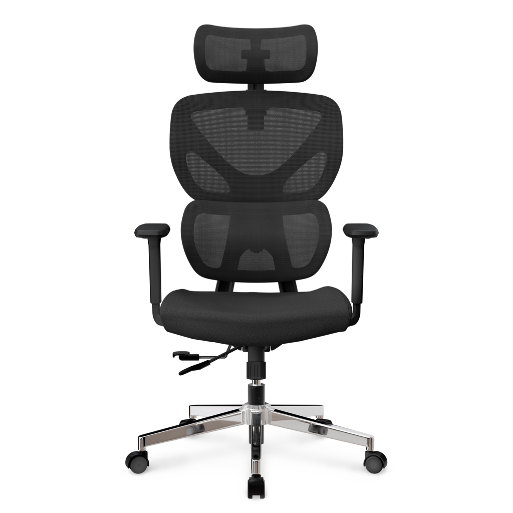 Офісне крісло Mealux D1 Air Fabric Black (HF-D1 F/B)