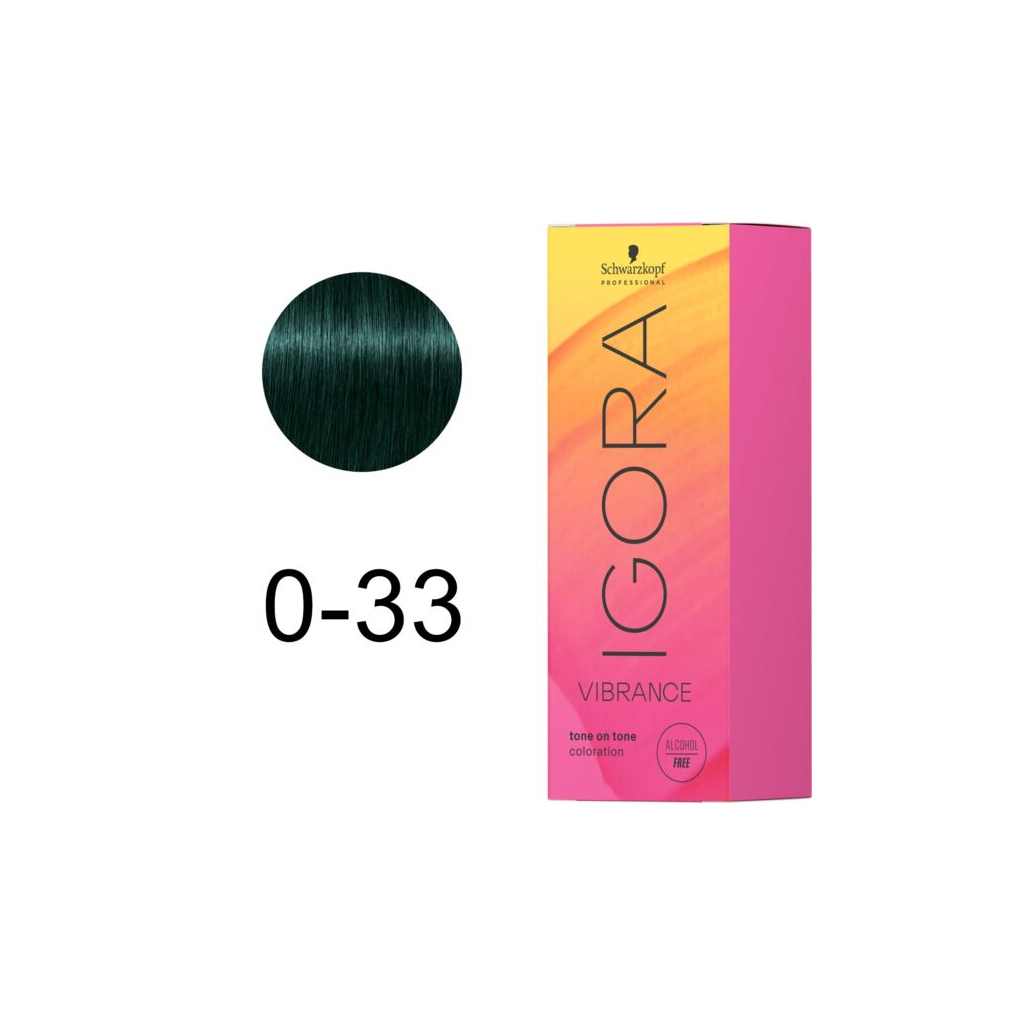 Фарба для волосся Schwarzkopf Professional Igora Vibrance Концентрат 0-33 - Матовий (7702045027228)
