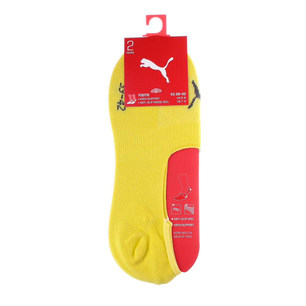 Шкарпетки Puma Footie Unisex 2P 141011001-003 сірий-жовтий 39-42 (8718824799667) Шкарпетки Puma Footie Unisex 2P 141011001-003 сірий-жовтий 39-42 (8718824799667)