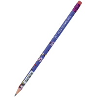 Graphite pencil Axent OS, Secret round, with eraser, HB (9009/36-25-A)