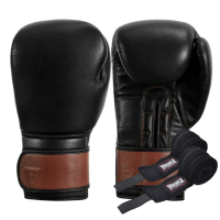 Boxing gloves Title Boxing Honorary Black M 12 oz (GOSBG M BK/BNL)