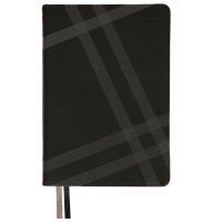 Weekly Leo planner A5 dated 2026 "Nero", hard, black, 368 pages (252687)