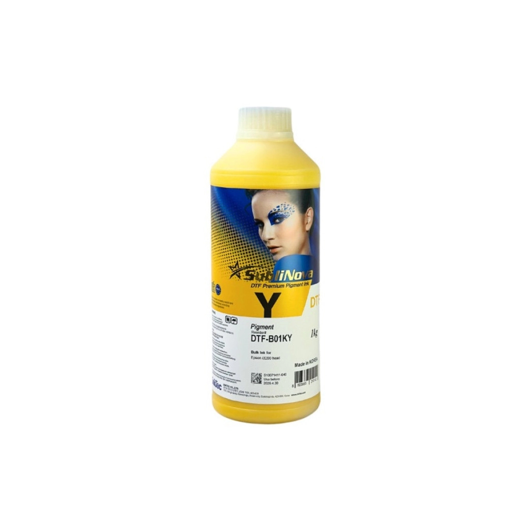 Чорнило InkTec Epson DTF Premium 1L, pigmented yellow (DTF-B01KY) Чорнило InkTec Epson DTF Premium 1L, pigmented yellow (DTF-B01KY)