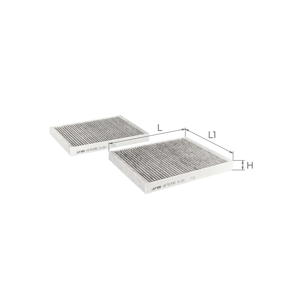 Фільтр салону ALPHA FILTER AF5095a-2