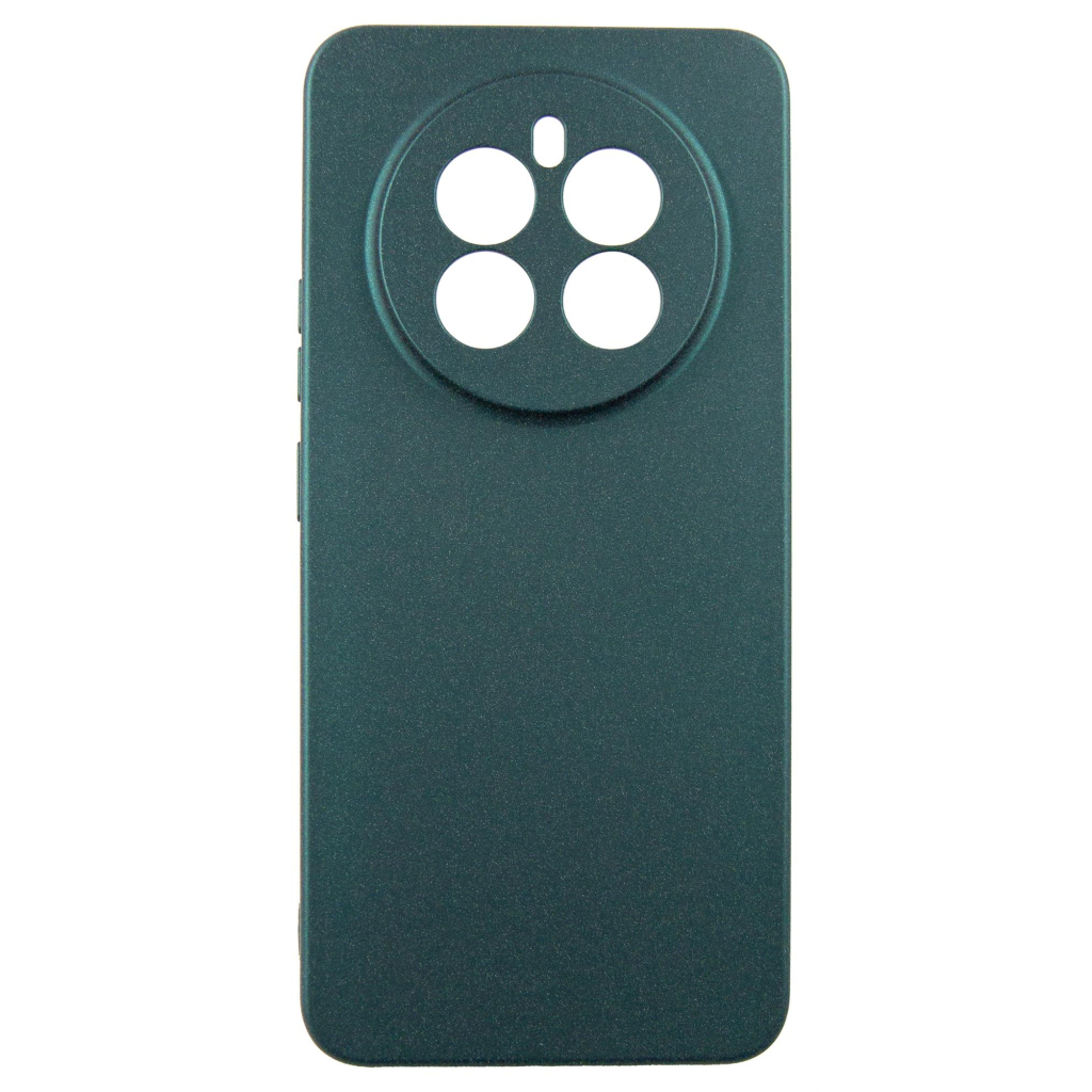 Чохол до мобільного телефона Dengos Realme 12 4G/5G Soft+glass Green (DG-KM-184) Чохол до мобільного телефона Dengos Realme 12 4G/5G Soft+glass Green (DG-KM-184)