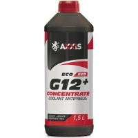 Антифриз AXXIS ECO-80C RED G12+ 1,5л (AX-P999-G12R ECO 1,5)